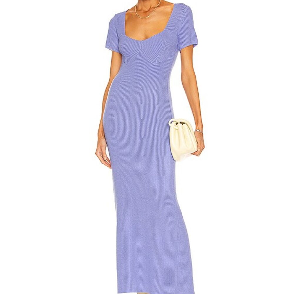 Staud Camden Dress - Periwinkle
